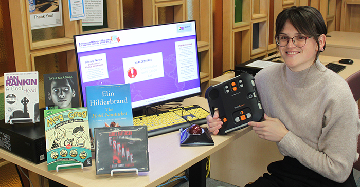 Library celebrates services for people with disabilities