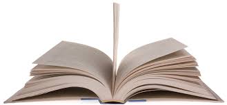 image of an open book