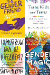 image of four book covers relating to Trans Visibility Day