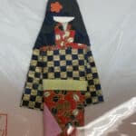 Japanese origami doll