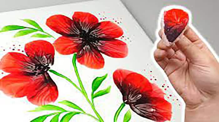 poppy painting