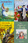 image of four book covers