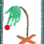 image of a droopy Christmas tree on a stand with one red decoration.