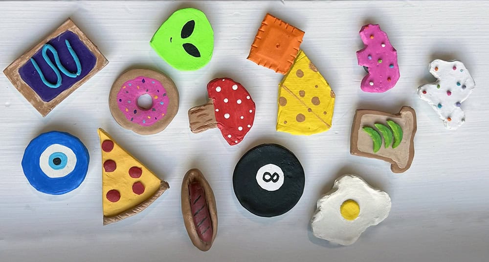 image of air dry clay creations.